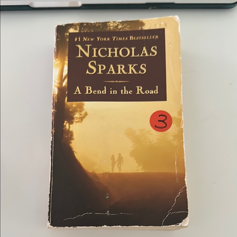 'A Bend in the Road' Book - Brown Cover